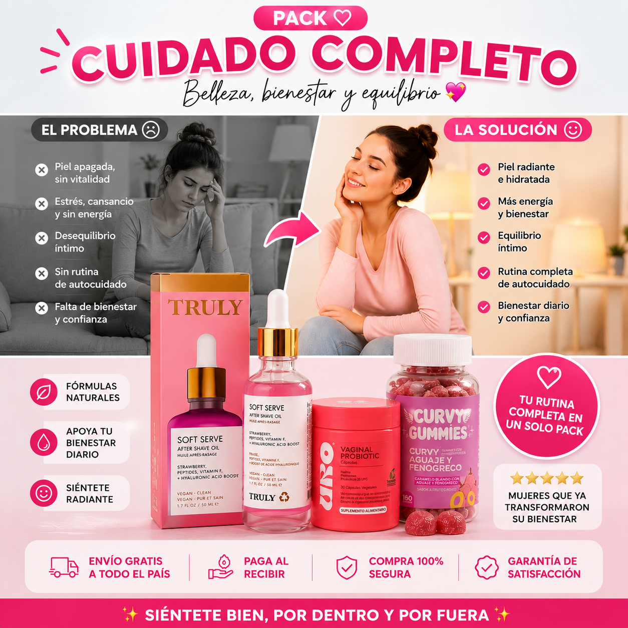 PACK CUIDADO PARA ELLA