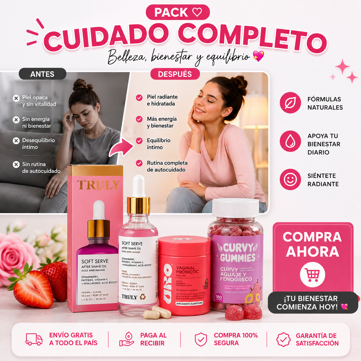 PACK CUIDADO PARA ELLA